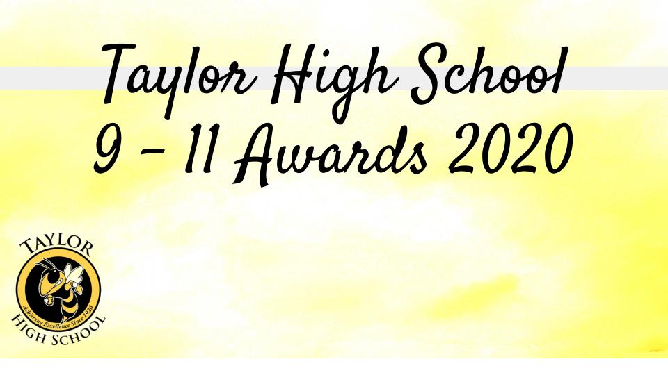 THS Grade 9-11 Awards